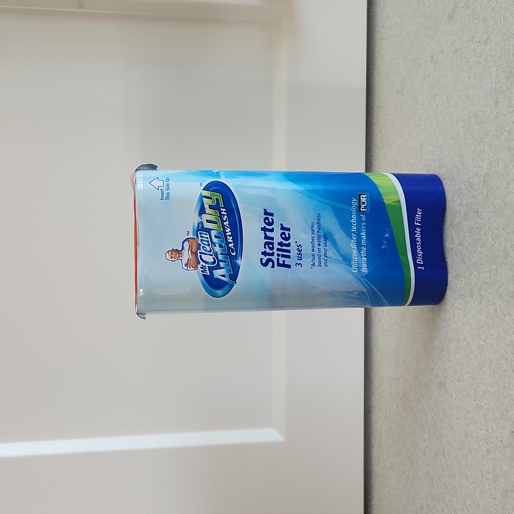 Mr Clean starter filter 3 uses